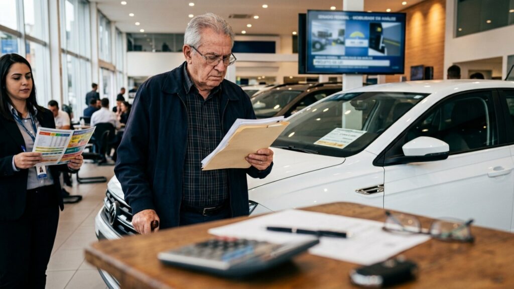 Projeto de lei pode permitir que idosos comprem carros mais baratos em todo o Brasil
