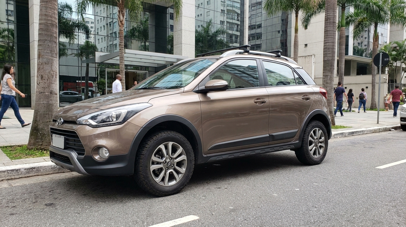 Hyundai i20 pode dar origem ao primeiro crossover nacional da marca no Brasil