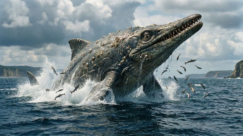 Monstro marinho extinto é reconstruído por cientistas e impressiona pelo tamanho colossal