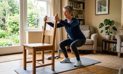 Três exercícios para tonificar as pernas após os 60 anos, recomendados por um personal trainer