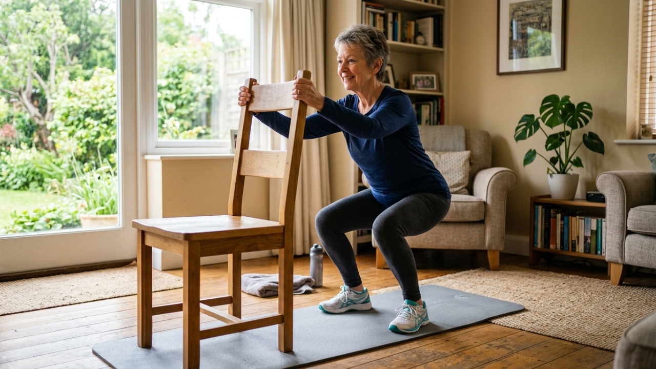 Três exercícios para tonificar as pernas após os 60 anos, recomendados por um personal trainer