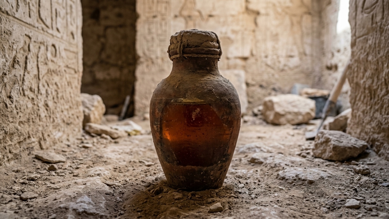 Arqueólogos encontraram alimento em uma tumba egípcia que sobreviveu por 3 mil anos e ainda estava comestível