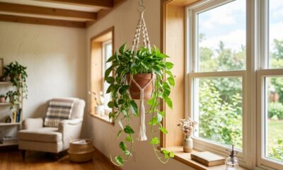 A planta pendente que está dominando a decoração de salas e varandas e conquistando quem busca mais charme