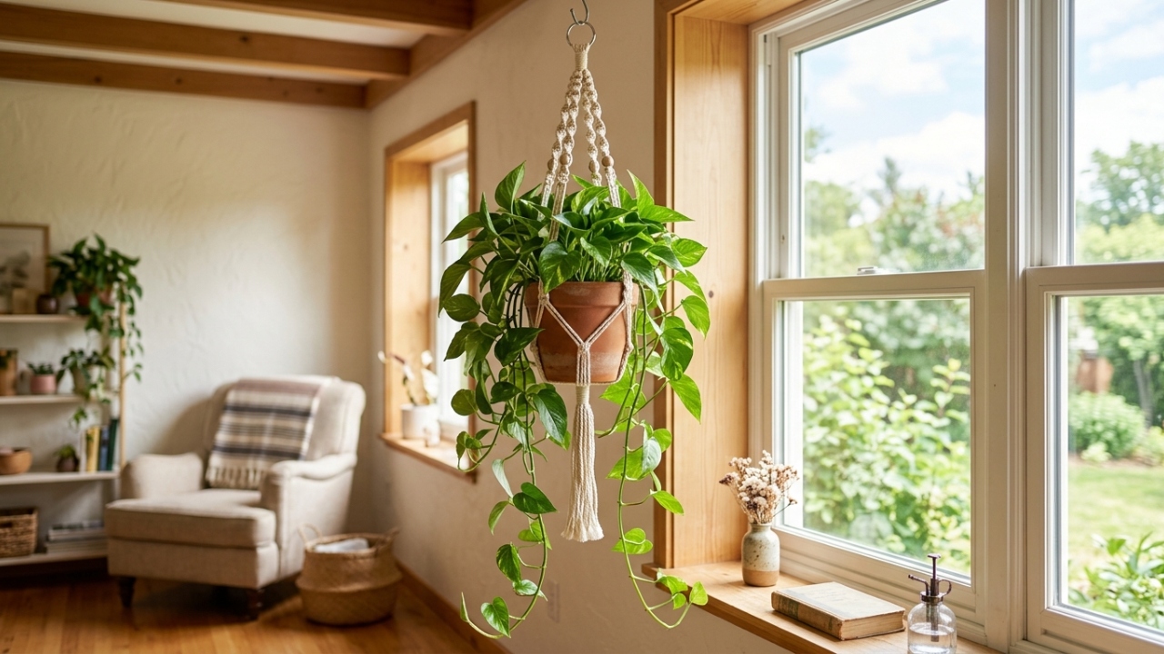 A planta pendente que está dominando a decoração de salas e varandas e conquistando quem busca mais charme
