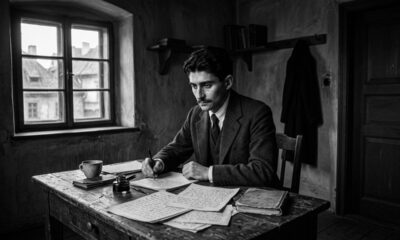 Frase do dia de Franz Kafka, um dos escritores mais influentes do século XX: “A realidade é pesada demais para as pessoas, por isso elas...” Uma lição poderosa sobre realidade, fuga e ilusões