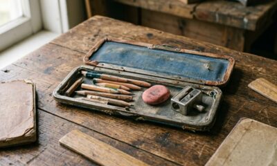 Materiais escolares que só quem estudou antigamente lembra e ainda trazem nostalgia da infância