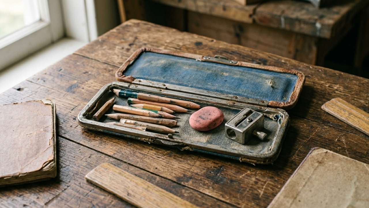 Materiais escolares que só quem estudou antigamente lembra e ainda trazem nostalgia da infância