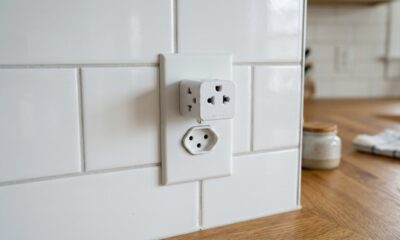 O erro perigoso que todo mundo comete ao usar o adaptador de tomada na cozinha