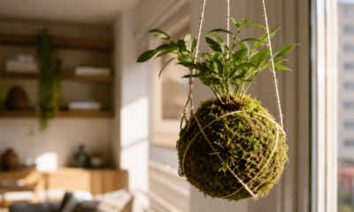 Adeus vasos tradicionais: a técnica japonesa que transforma plantas em decoração viva