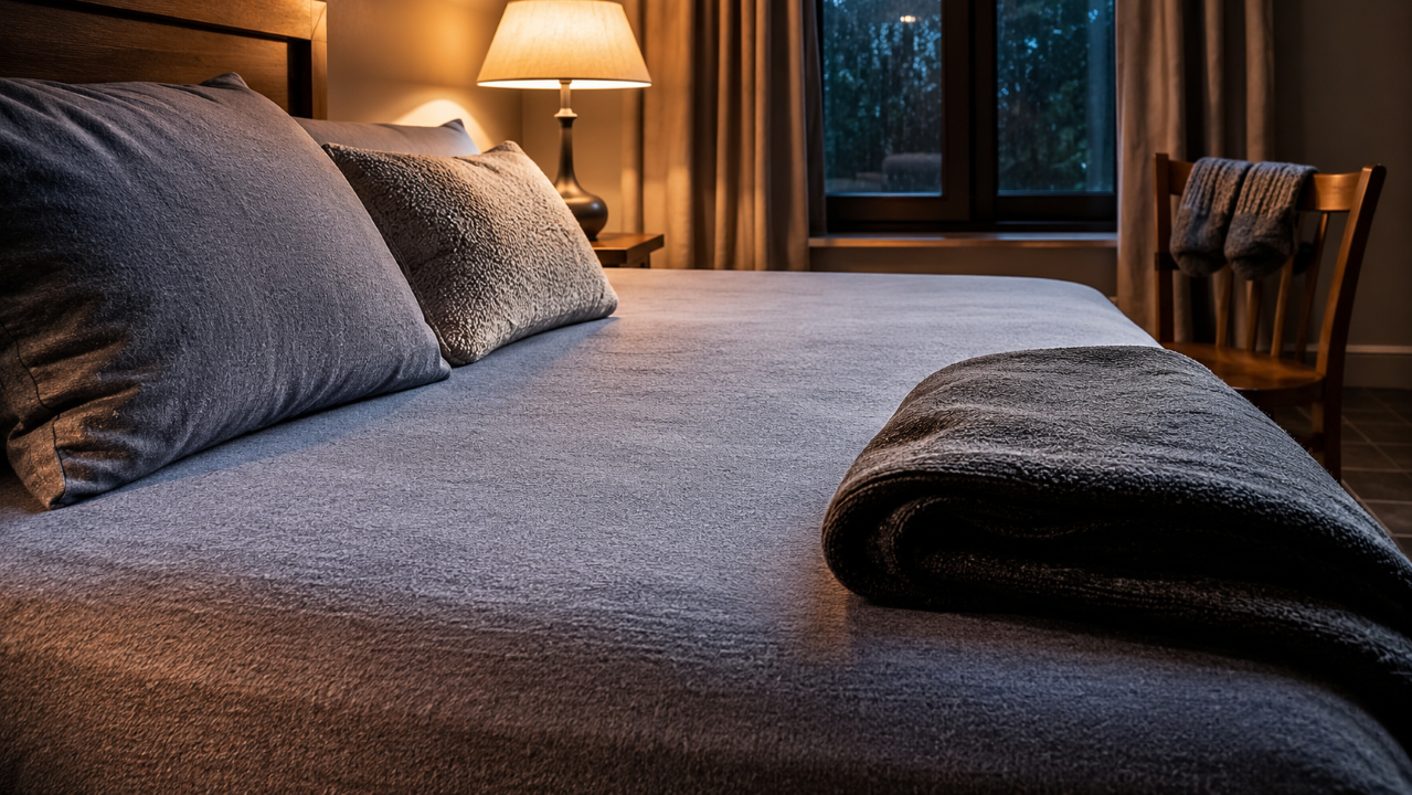 O tecido que deixa a cama menos gelada no inverno e está conquistando quem sofre com frio à noite