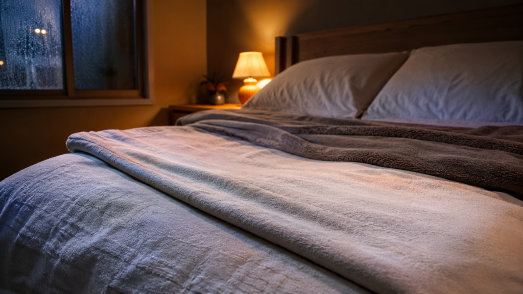 O tecido que deixa a cama menos gelada no inverno e está conquistando quem sofre com frio à noite