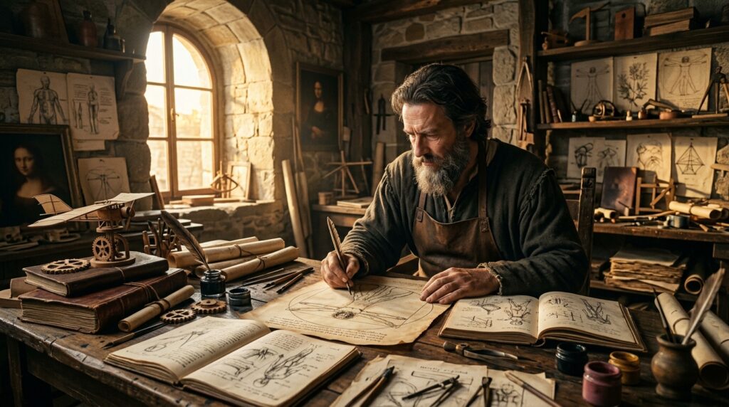 DNA de Leonardo da Vinci pode ter sido encontrado em desenho renascentista, dizem cientistas