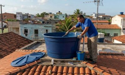 Como limpar caixa d’água em casa com segurança e manter a água própria para uso diário