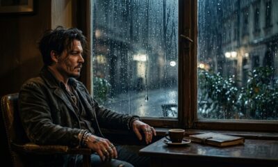 Frase do dia de Johnny Depp sobre força emocional: “As pessoas choram não porque são fracas, mas porque foram fortes por tempo demais.” A lição sobre vulnerabilidade