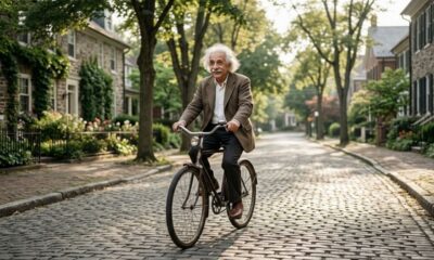 Albert Einstein, pai da física, sobre equilíbrio: “A vida é como andar de bicicleta, para manter o equilíbrio é preciso seguir em frente.” Um ensinamento sobre não ficar parado