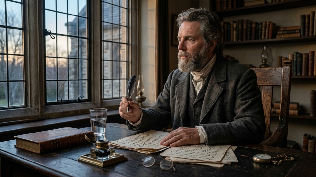 Frase do dia de Herman Melville, autor de Moby Dick: “Uma das horas mais lúcidas e sábias do homem acontece logo depois de...” Uma lição sobre começar o dia com consciência
