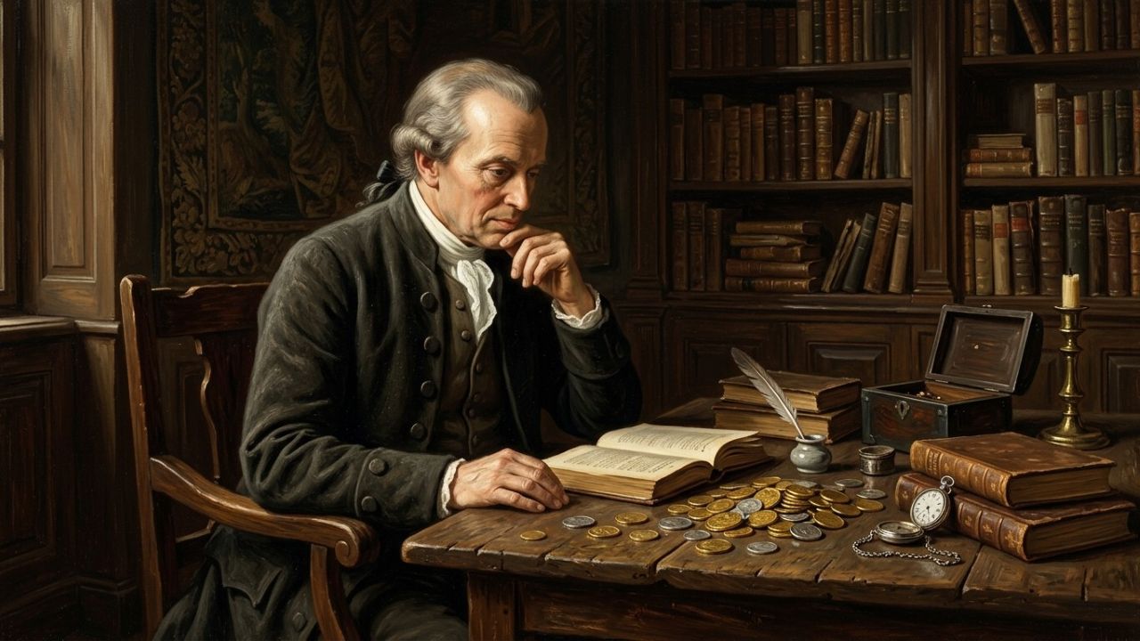 Citação do dia de Immanuel Kant: “Dê a um homem tudo o que ele quer e nesse momento tudo...” O ensinamento sobre ganância e satisfação