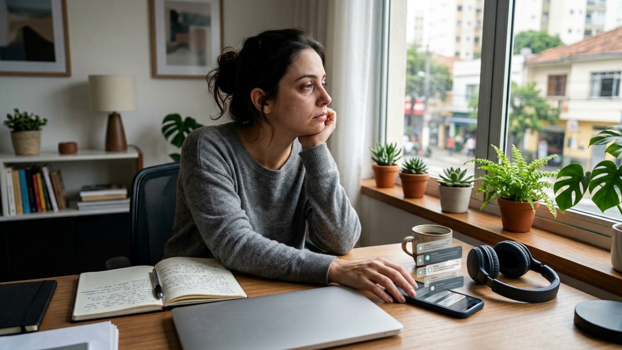 A psicologia afirma que pessoas que evitam mensagens e preferem conversas presenciais não estão apenas sendo tradicionais, mas podem valorizar uma conexão emocional mais direta e verdadeira