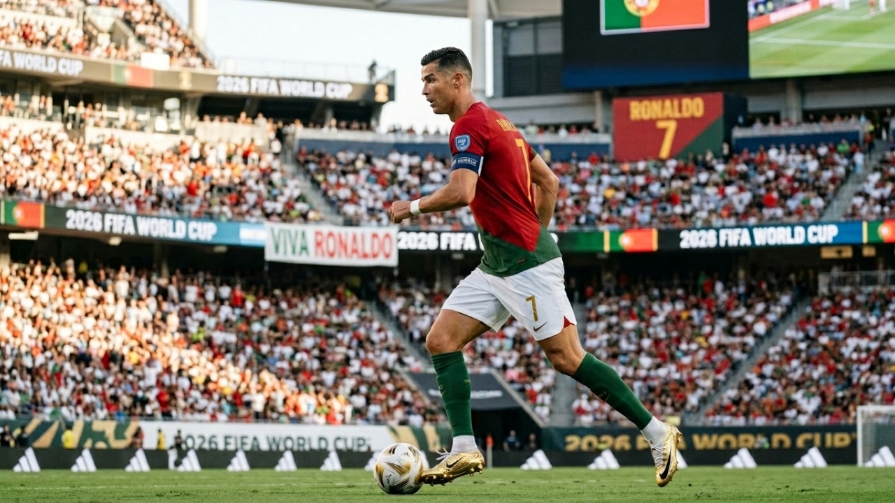 Vaza a nova chuteira dourada de Cristiano Ronaldo para a Copa do Mundo que homenageia sua carreira