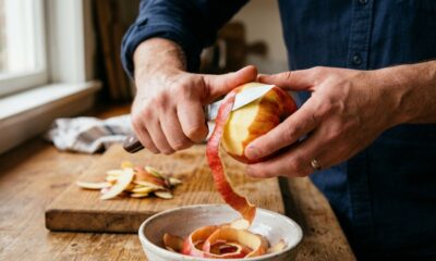 O benefício oculto da casca da maçã que você perde toda vez que descasca a fruta