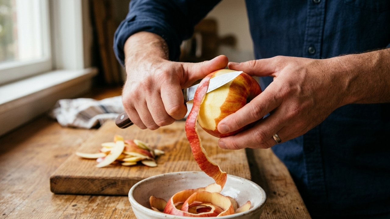 O benefício oculto da casca da maçã que você perde toda vez que descasca a fruta