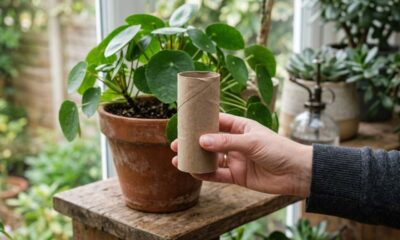 Não jogue fora o rolo de papel higiênico: ele pode virar um aliado no cuidado das plantas