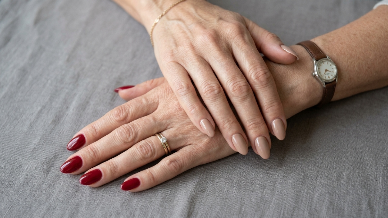 Unhas elegantes após os 50: 7 cores clássicas que nunca saem de moda