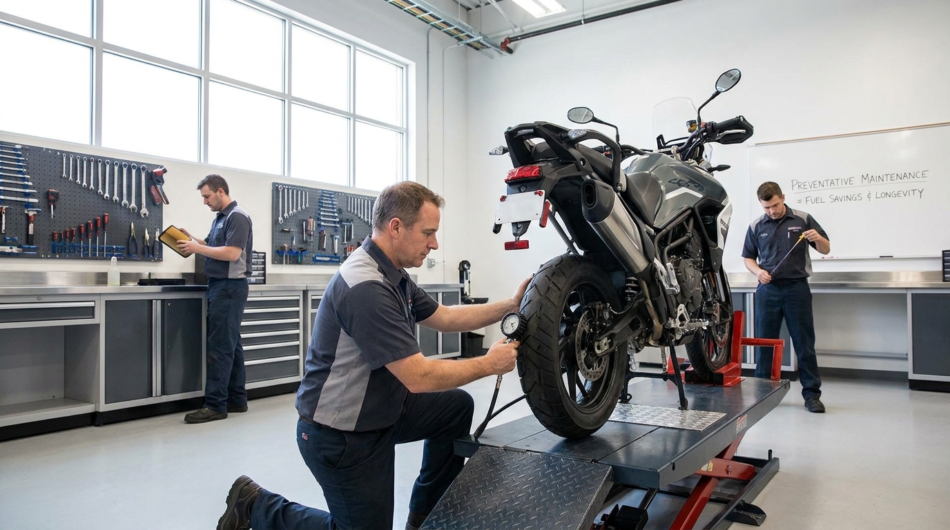 10 manutenções que ajudam a reduzir o consumo de combustível da moto