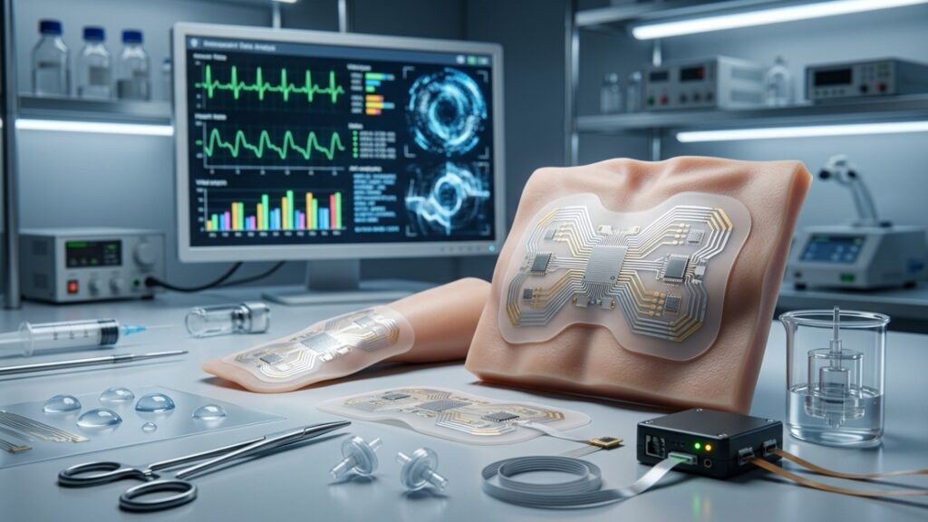 Cientistas criam adesivo com IA que analisa dados de saúde no corpo como um médico pessoal