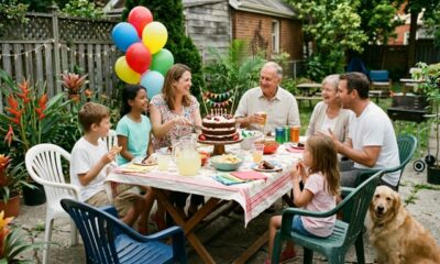 Festas simples que juntavam toda a família e deixavam a infância cheia de boas lembranças