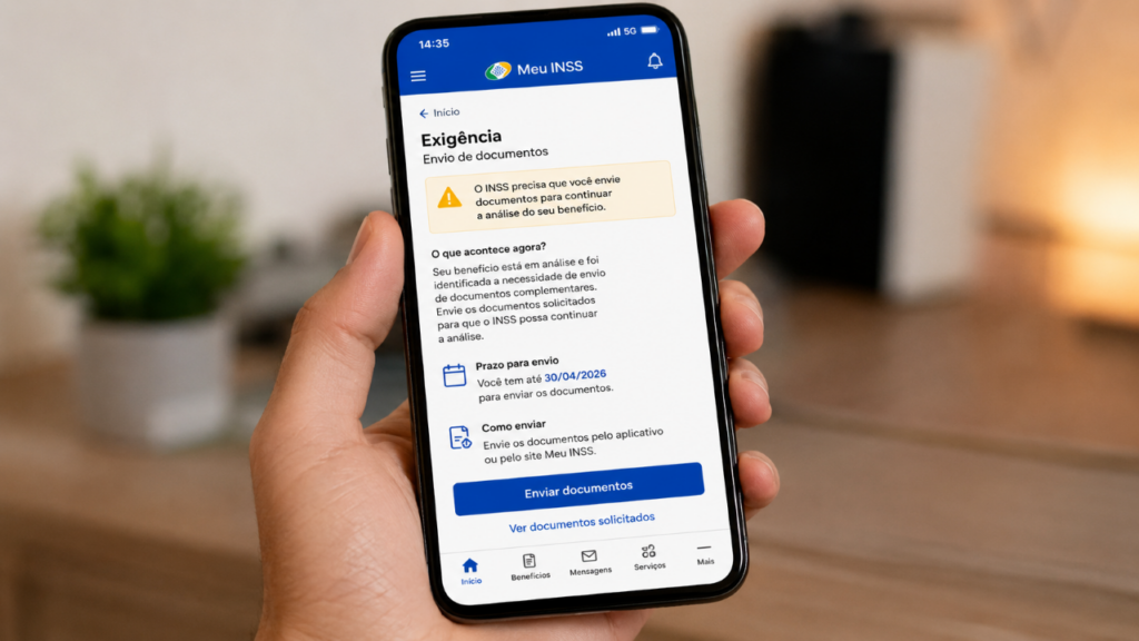 Muita gente ignora essa mensagem no Meu INSS e só percebe quando o benefício fica parado