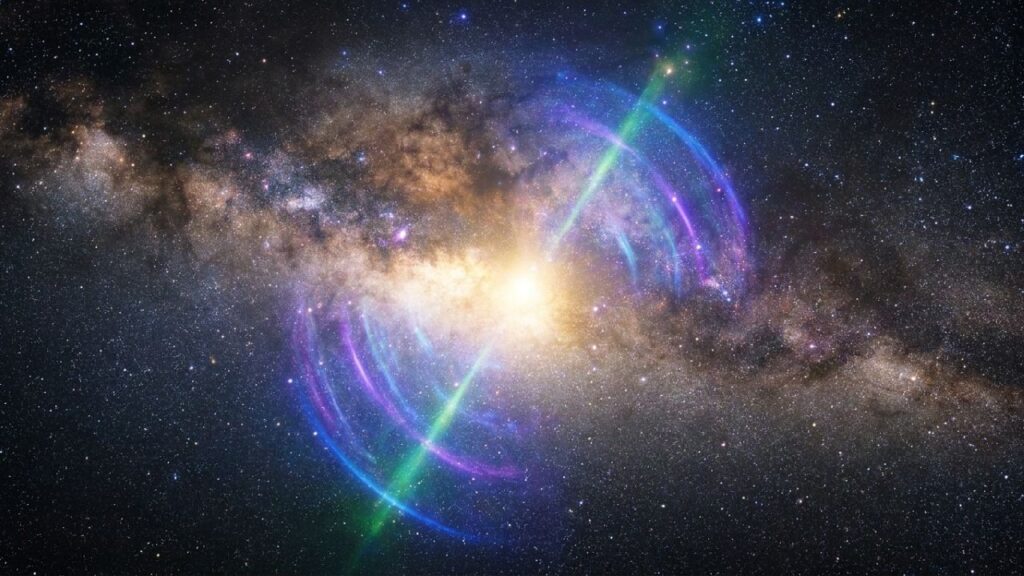 Sinais misteriosos vindos do centro da galáxia intrigam cientistas há anos e a explicação pode mudar a forma como entendemos o universo