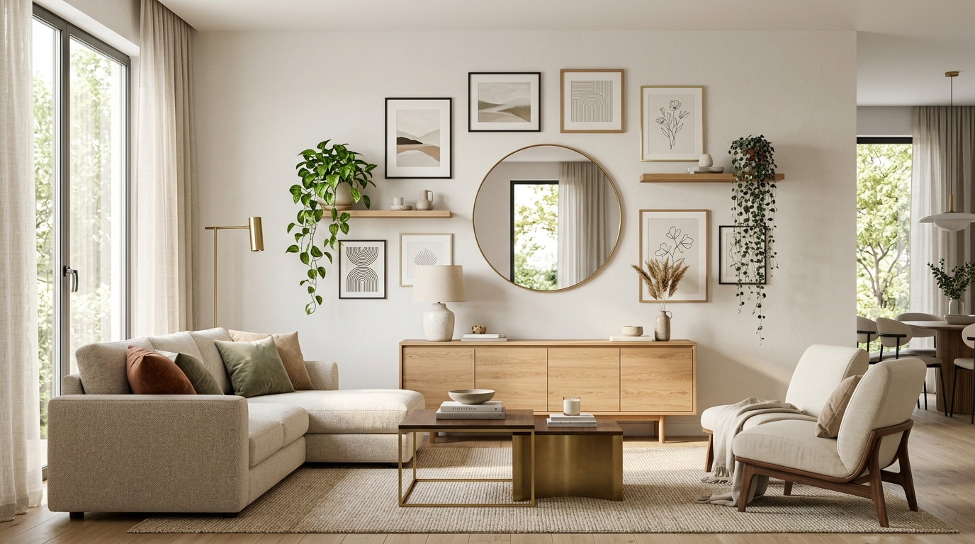 Parede vazia? 7 soluções chiques e elegantes para transformar qualquer ambiente