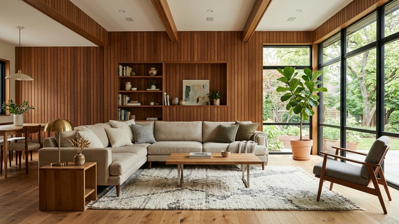 Renove o interior da sua casa: qual é a tendência inovadora dos anos 70 que está voltando com tudo no mundo da construção?