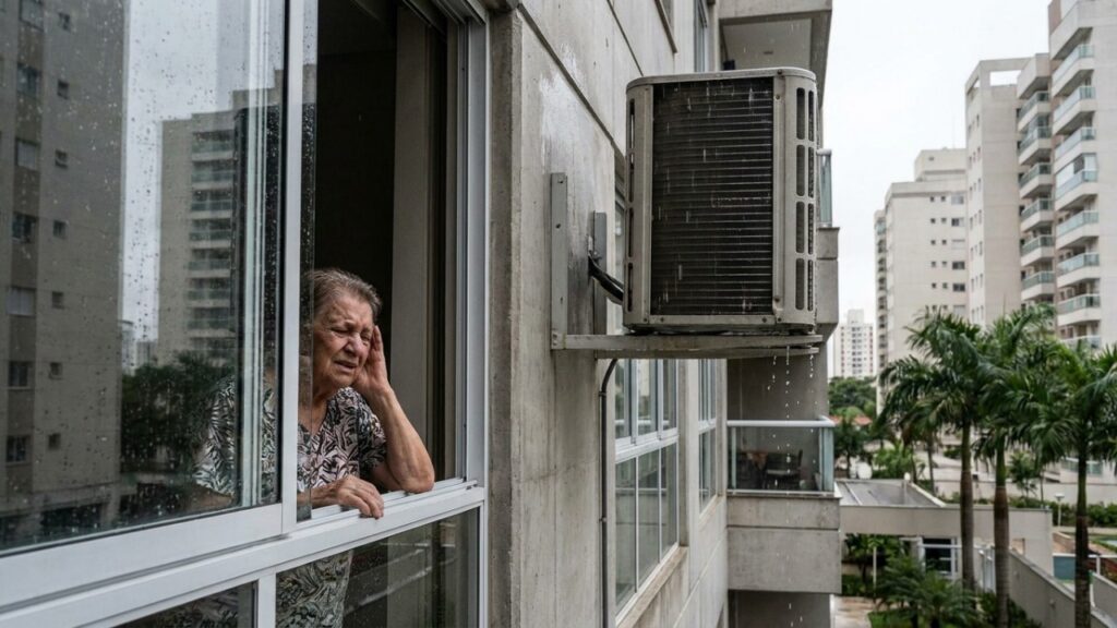 Morador instala ar-condicionado em apartamento para fugir do calor, mas acaba iniciando uma guerra entre vizinhos