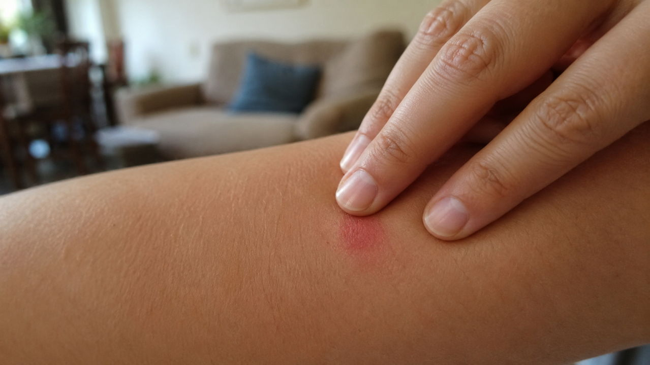 Adeus coceira sem se ferir: o gesto de dois dedos que pode acalmar picada de mosquito em segundos