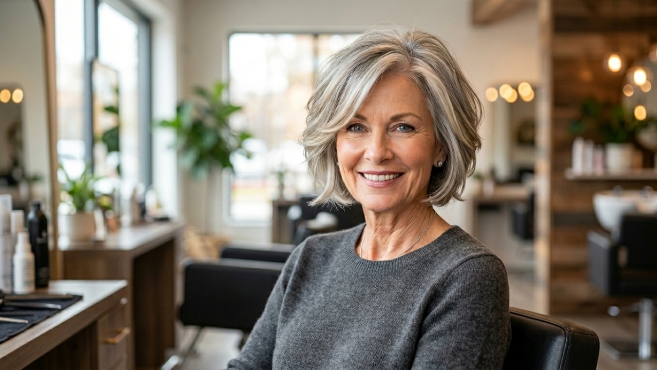 Esqueça os cremes: aqui estão 5 cortes de cabelo que vão rejuvenescer seu rosto em 10 anos aos 60