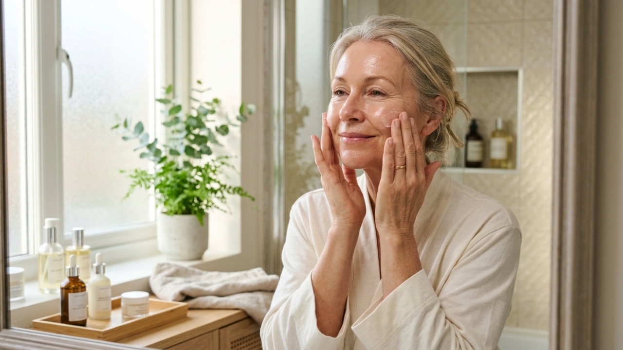 3 dicas de especialistas para restaurar o brilho e a elasticidade da sua pele durante a menopausa
