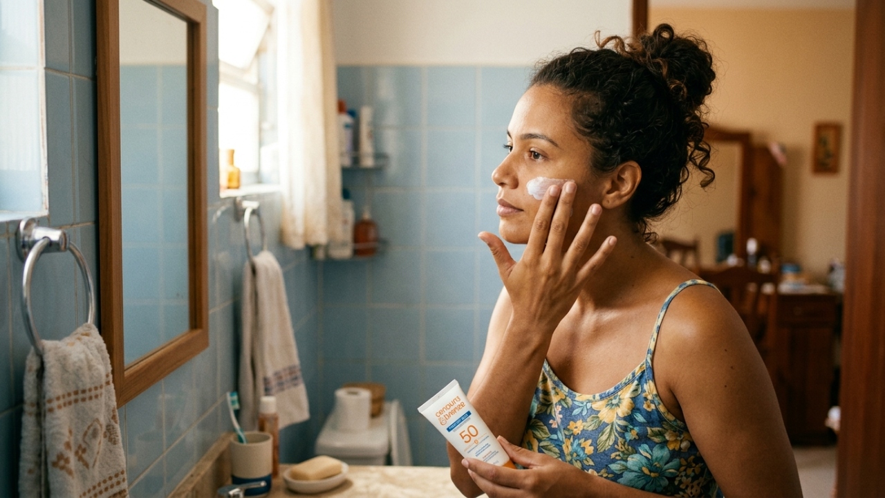 O que acontece quando você começa a usar protetor solar todos os dias?