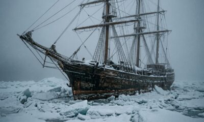 Navio fantasma perdido no Ártico por 160 anos revela pista decisiva sobre tragédia polar