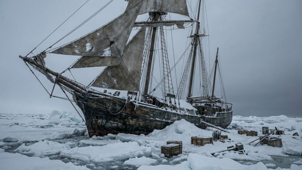 Navio fantasma perdido no Ártico por 160 anos revela pista decisiva sobre tragédia polar