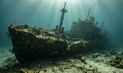 Naufrágio de um “navio do inferno” da Segunda Guerra Mundial é encontrado 80 anos depois