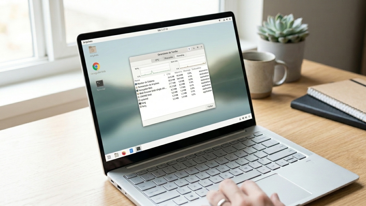 O truque simples para deixar o notebook mais rápido sem instalar nenhum programa e reduzir aqueles travamentos irritantes