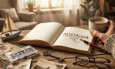 Palavra do dia: “Nostalgia.” Quando uma lembrança antiga volta carregada de afeto, saudade e tempo vivido