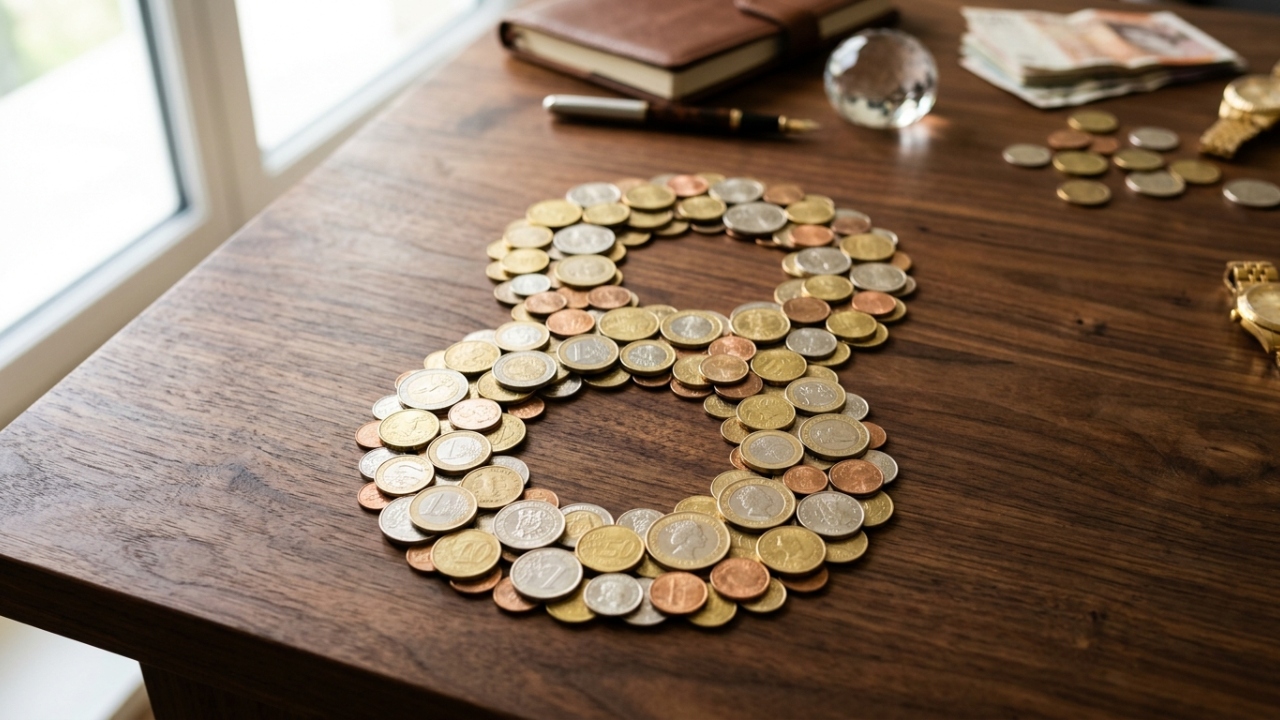 O significado do número 8 na numerologia e sua ligação com abertura de caminhos financeiros
