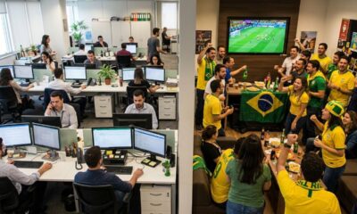 Trabalhador pode ser obrigado a trabalhar durante jogo do Brasil na Copa? Entenda o que diz a lei