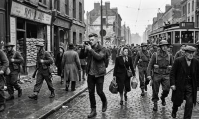 Viajante do tempo visto em foto da Segunda Guerra Mundial? Imagem antiga alimenta teoria curiosa