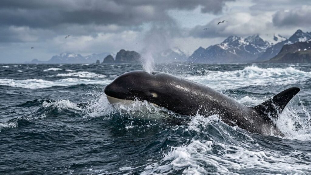 Orca misteriosa viaja até 4400 km pelo oceano e cientistas descobrem comportamento nunca visto