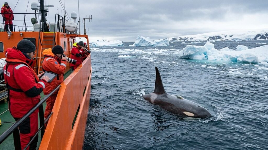 Orca misteriosa viaja até 4400 km pelo oceano e cientistas descobrem comportamento nunca visto