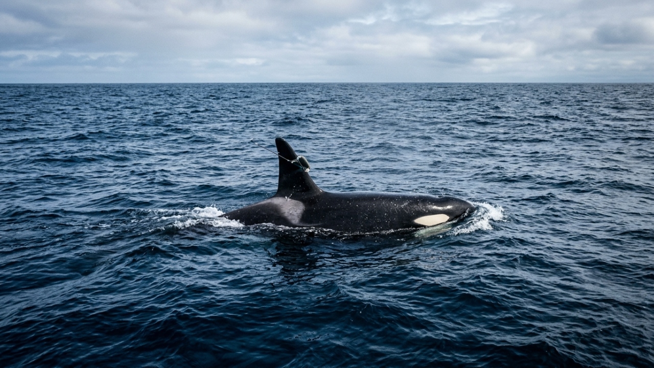 Orca misteriosa viaja até 4400 km pelo oceano e cientistas descobrem comportamento nunca visto